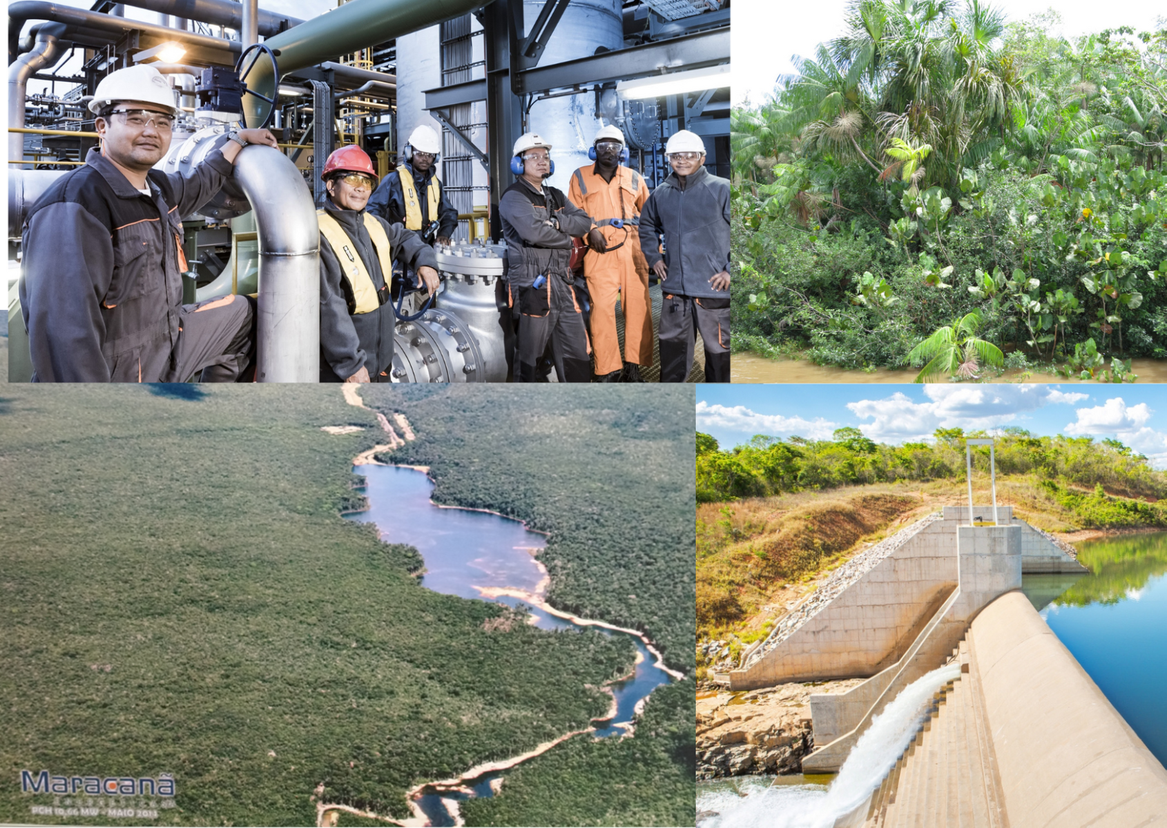 Hydro electric power in the Amazon