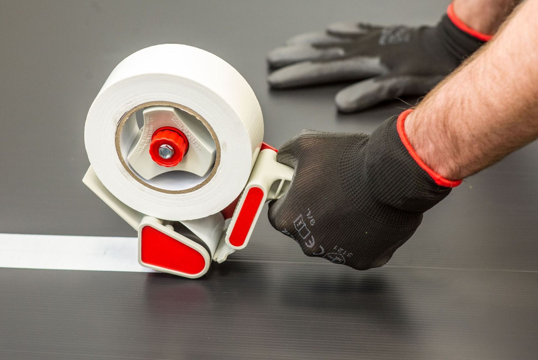 Tape being applied to Correx