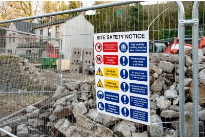 Construction safety signs and their meaning