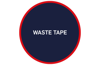 PROGUARD® FIRST FIX TAPE 48MM X 66M - WASTE TAPE