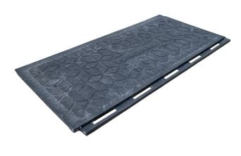 PROGUARD® BLACK INTERLOCKING SITE MATTING 1.2M X 0.6M X 22MM