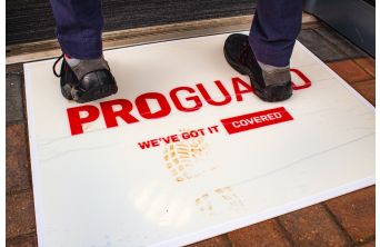 PROGUARD® DIRT TRAP MATS WHITE 610 X 762MM (30 SHEETS)