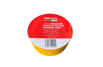 PROGUARD® 6 MONTH YELLOW MASKING TAPE 48MM X 50M