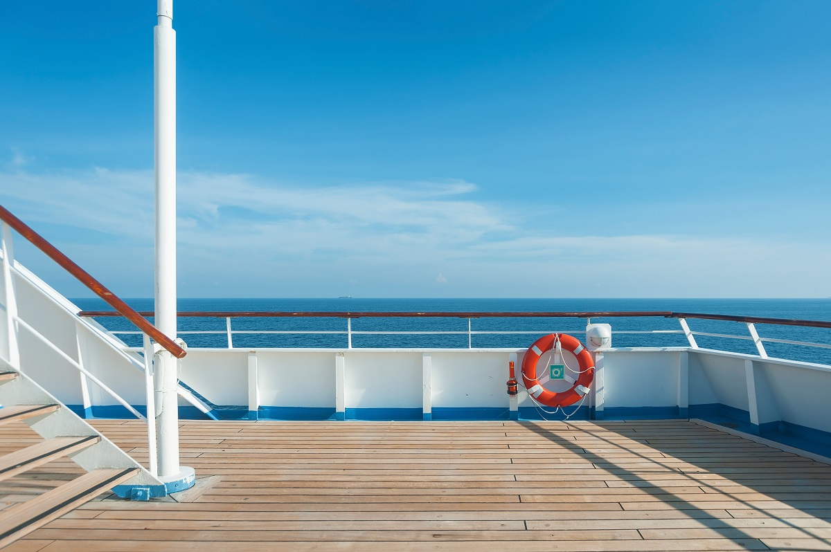 Deck of a ship